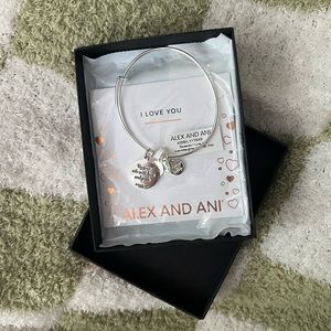 NWT Alex and Ani Silver Bracelet